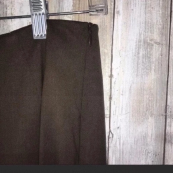Lafayette 148 Brown Straight Pants Sz6 - Picture 4 of 6